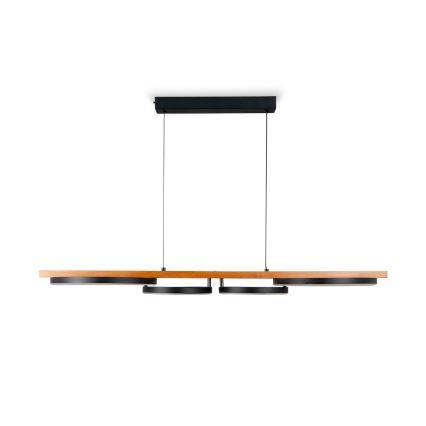 BRILAGI - Suspension sur câble PLANK LED/35W/230V 4000K 30x100 cm bois