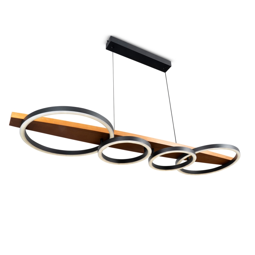 BRILAGI - Suspension sur câble PLANK LED/35W/230V 4000K 30x100 cm bois
