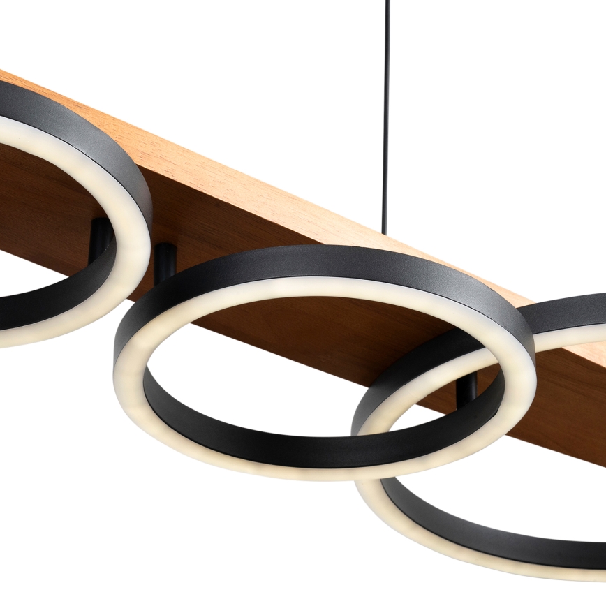 BRILAGI - Suspension sur câble PLANK LED/35W/230V 4000K 30x100 cm bois