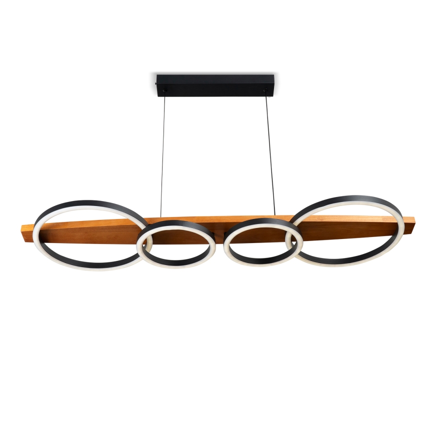 BRILAGI - Suspension sur câble PLANK LED/35W/230V 4000K 30x100 cm bois