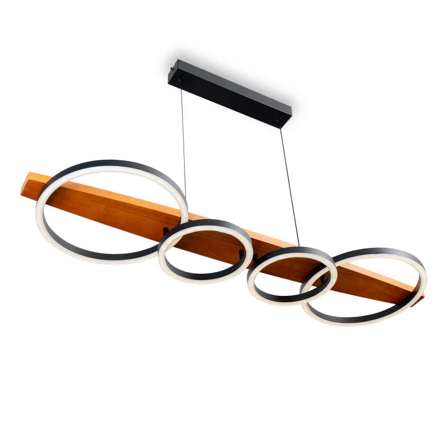 BRILAGI - Suspension sur câble PLANK LED/35W/230V 4000K 30x100 cm bois