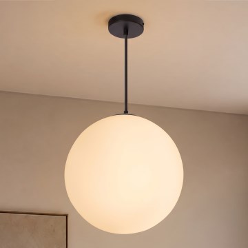 BRILAGI - Suspension sur câble POLOS 1xE27/40W/230V Ø 30 cm noire