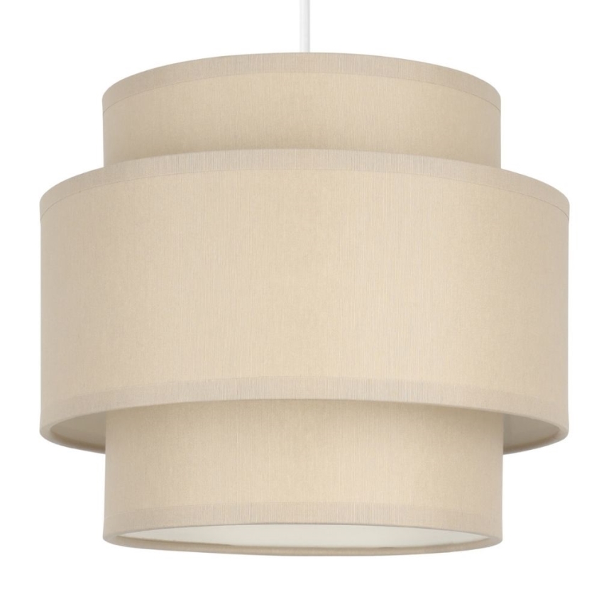 Brilagi - Suspension sur câble RESNA 1xE27/60W/230V Ø 20 cm beige