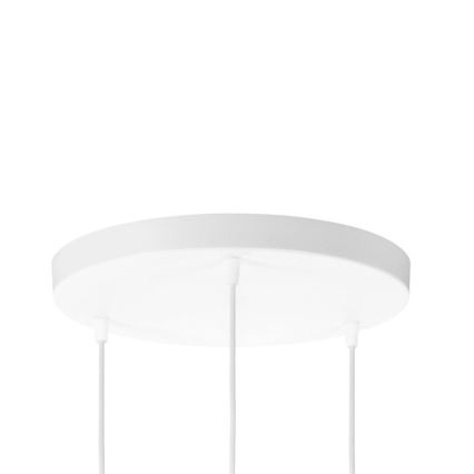 Brilagi - Suspension sur câble RESNA 3xE27/60W/230V Ø 45 cm beige/noir