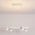 Brilagi - Suspension sur câble SELE 4xGU10/30W/230V blanc