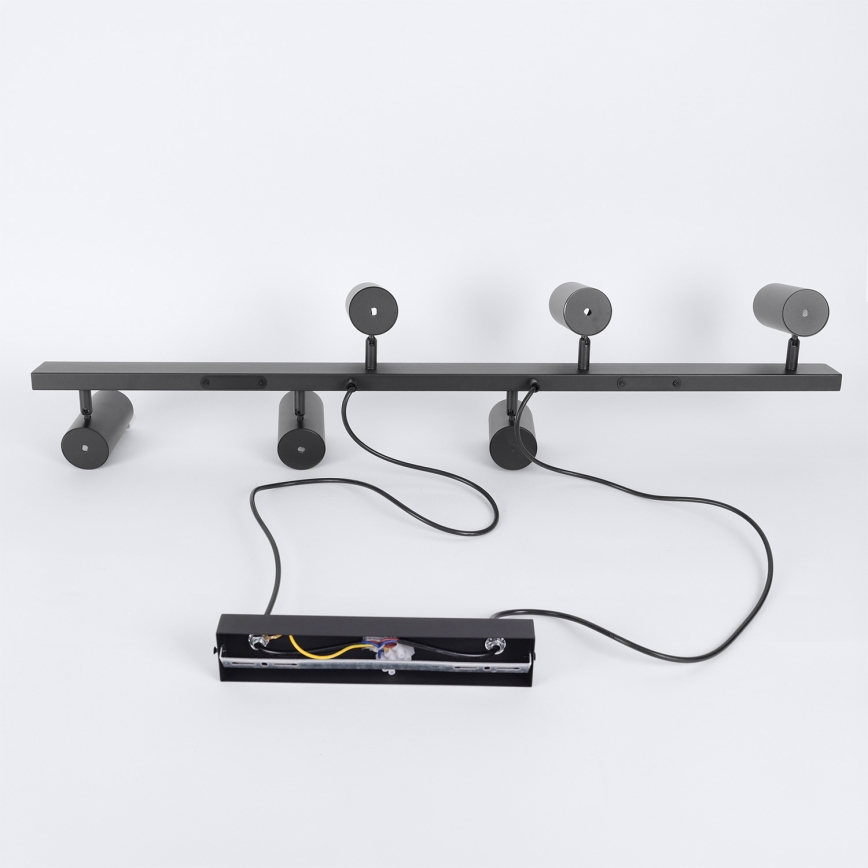 Brilagi - Suspension sur câble SELE 6xGU10/30W/230V noire