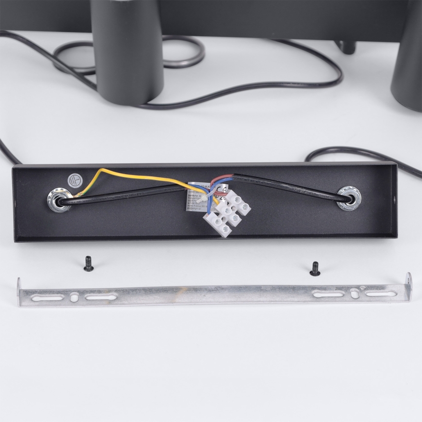 Brilagi - Suspension sur câble SELE 6xGU10/30W/230V noire