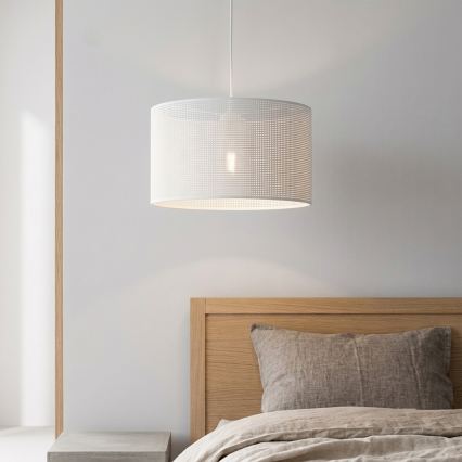 Brilagi - Suspension sur câble SIRIJA MODERN 1xE27/60W/230V Ø 35 cm blanche
