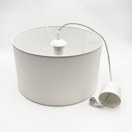 Brilagi - Suspension sur câble SIRIJA MODERN 1xE27/60W/230V Ø 35 cm blanche