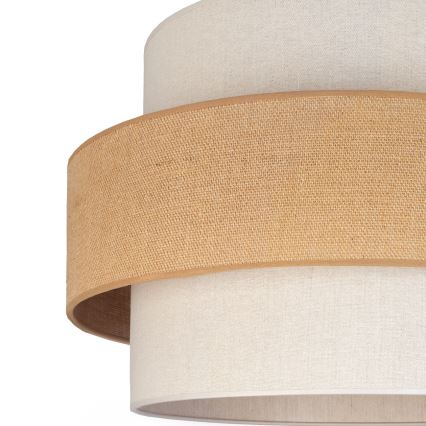 Brilagi - Suspension sur câble SPACE 1xE27/60W/230V Ø 40 cm beige/crème