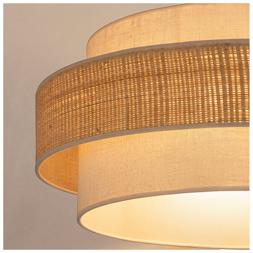 Brilagi - Suspension sur câble SPACE 1xE27/60W/230V Ø 40 cm beige/crème