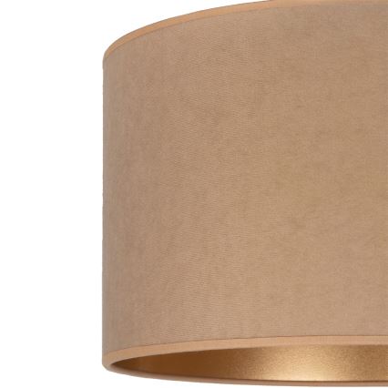 Brilagi - Suspension sur câble VELVET 1xE27/60W/230V Ø 40 cm beige/doré