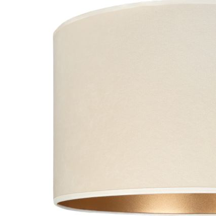 Brilagi - Suspension sur câble VELVET 1xE27/60W/230V Ø 40 cm crème/doré