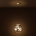 Brilagi - Suspension sur câble VULCANO 1xE27/15W/230V beige/beige fumé