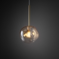 Brilagi - Suspension sur câble VULCANO 1xG9/8W/230V doré/beige fumé