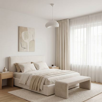 Brilagi - Suspension sur câble WABI SABI 1xE27/40W/230V Ø 32 cm blanche