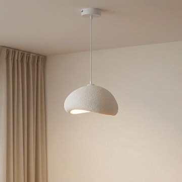 Brilagi - Suspension sur câble WABI SABI 1xE27/40W/230V Ø 33 cm blanche