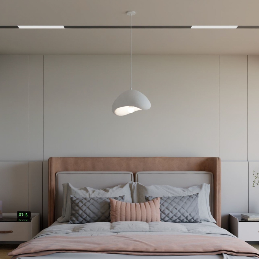 Brilagi - Suspension sur câble WABI SABI 1xE27/40W/230V Ø 33 cm blanche