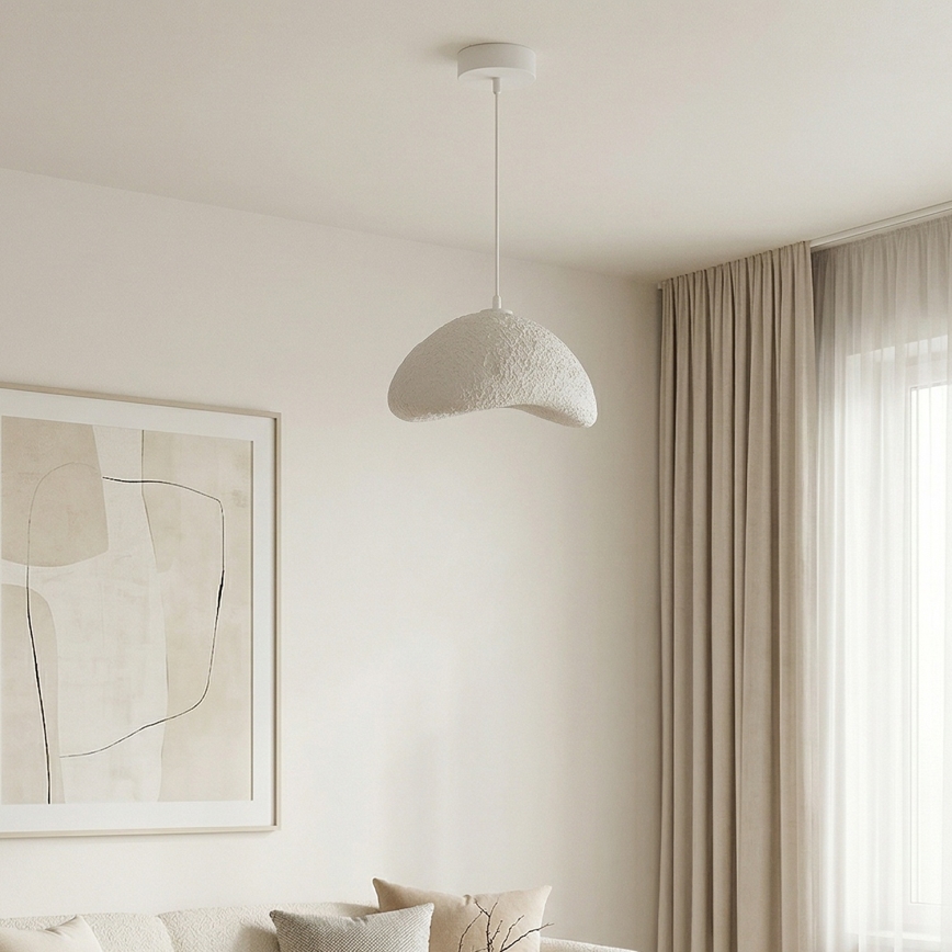 Brilagi - Suspension sur câble WABI SABI 1xE27/40W/230V Ø 33 cm blanche