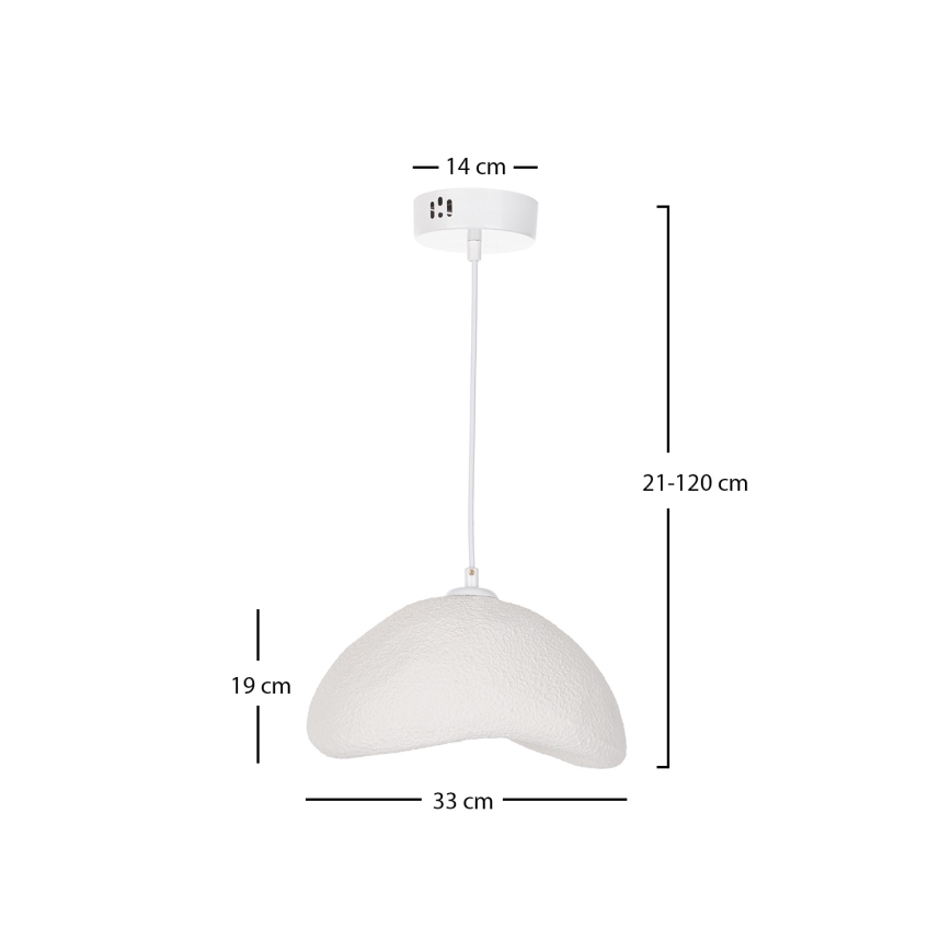 Brilagi - Suspension sur câble WABI SABI 1xE27/40W/230V Ø 33 cm blanche