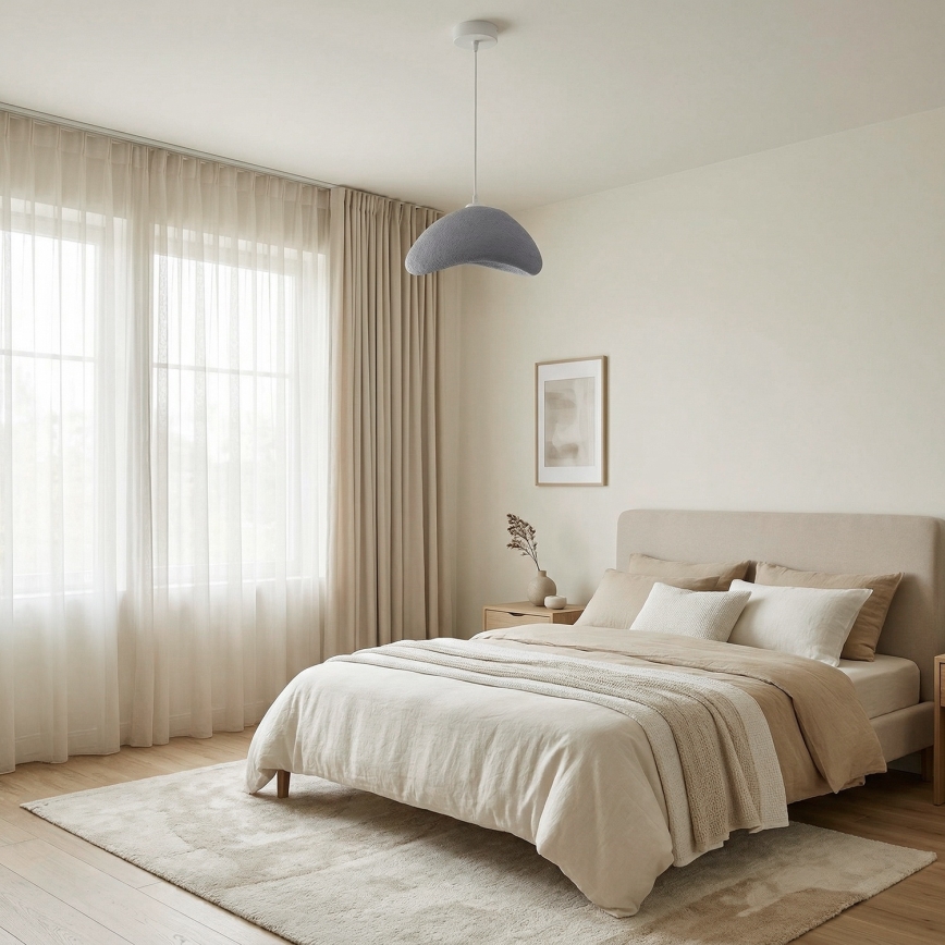 Brilagi - Suspension sur câble WABI SABI 1xE27/40W/230V Ø 33 cm gris