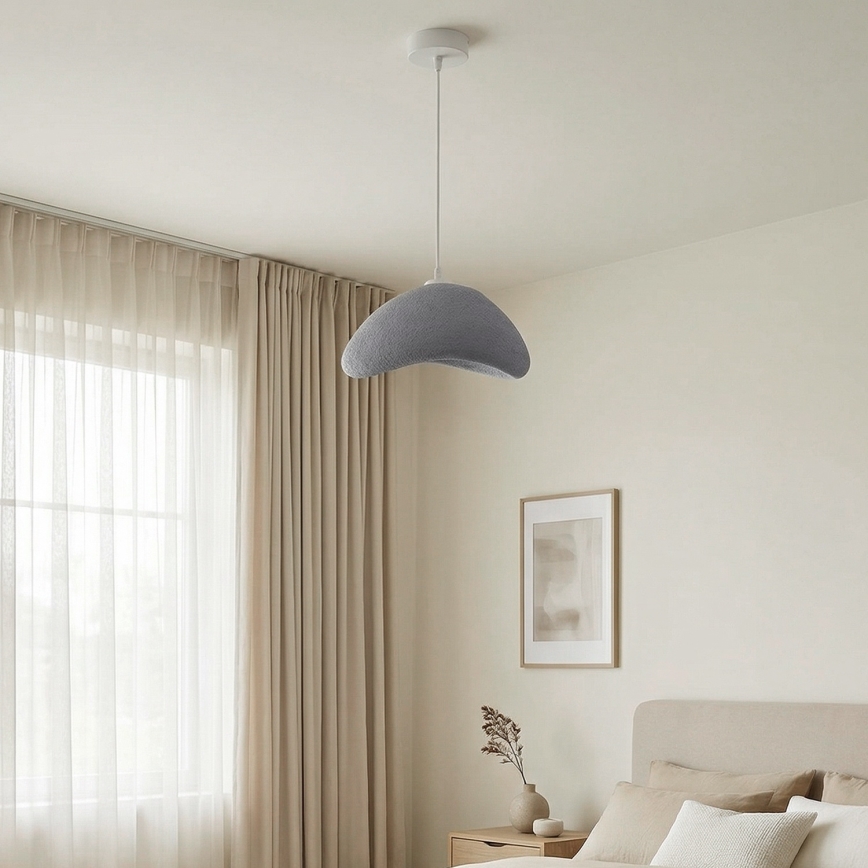 Brilagi - Suspension sur câble WABI SABI 1xE27/40W/230V Ø 33 cm gris