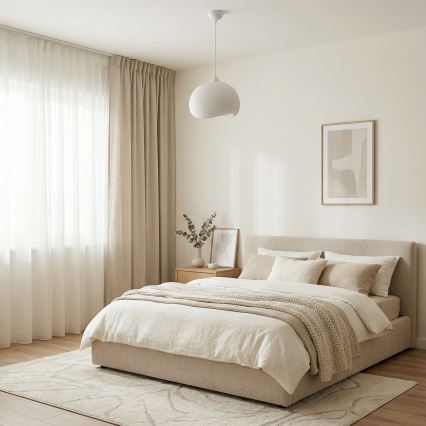 Brilagi - Suspension sur câble WABI SABI 1xE27/40W/230V Ø 34 cm blanche