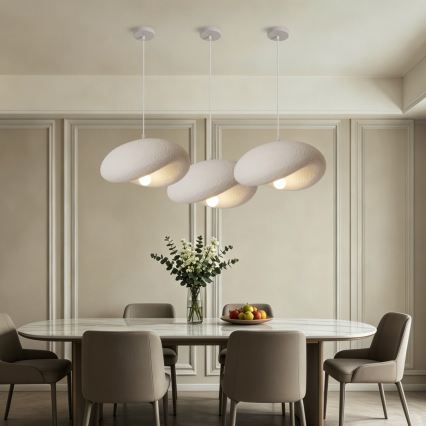BRILAGI - Suspension sur câble WABI SABI 1xE27/60W/230V Ø 40 cm blanche