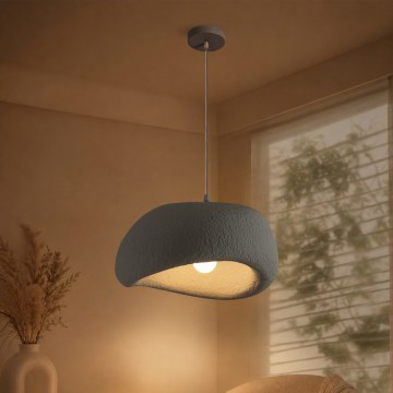 BRILAGI - Suspension sur câble WABI SABI 1xE27/60W/230V Ø 40 cm gris