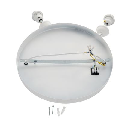 Brilagi - Suspension sur câble WABI SABI 2xE27/40W/230V Ø 45 cm blanche