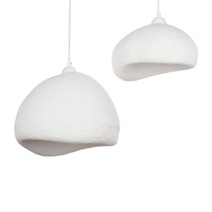 Brilagi - Suspension sur câble WABI SABI 2xE27/40W/230V Ø 70 cm blanche