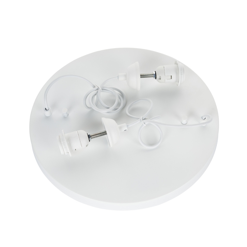 Brilagi - Suspension sur câble WABI SABI 2xE27/40W/230V Ø 70 cm blanche