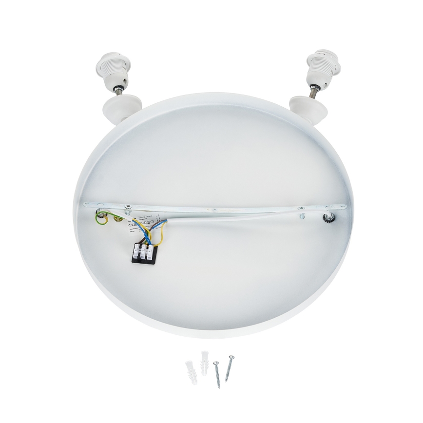 Brilagi - Suspension sur câble WABI SABI 2xE27/40W/230V Ø 70 cm blanche