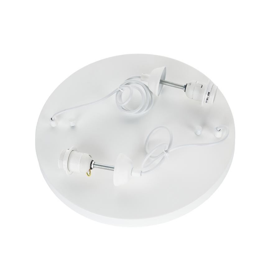 Brilagi - Suspension sur câble WABI SABI 2xE27/40W/230V Ø 74 cm blanche
