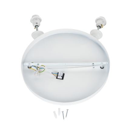 Brilagi - Suspension sur câble WABI SABI 2xE27/40W/230V Ø 74 cm blanche