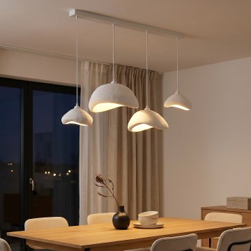 Brilagi - Suspension sur câble WABI SABI 4xE27/40W/230V blanc