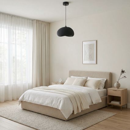 Brilagi - Suspension sur cordon WABI SABI 1xE27/40W/230V noire