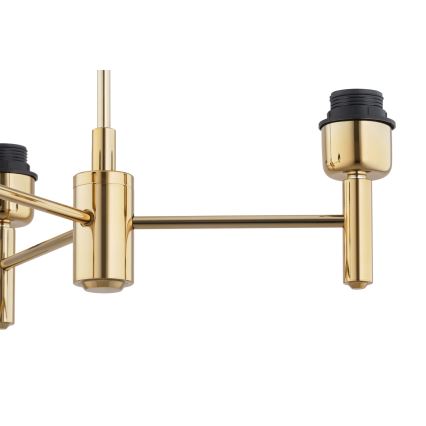 Brilagi - Suspension sur tige MONTE 3xE27/60W/230V crème/doré