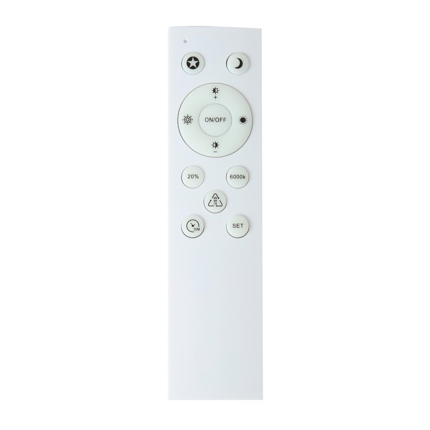 Brilagi - Telecomando per plafoniera POOL SMART 2xAAA Wi-Fi Tuya bianco