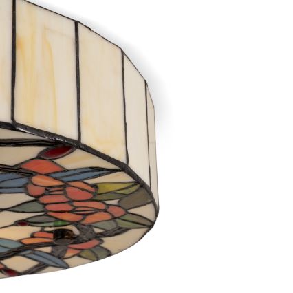 BRILAGI - Tiffany Buntglas-Deckenleuchte JUNGLE 2xE27/60W/230V Ø 40 cm