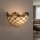 Brilagi - Tiffany-Buntglas-Wandleuchte Elfenbein 1xE14/40W/230V