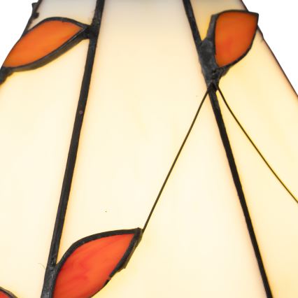 Brilagi - Tiffany-Buntglas-Wandleuchte FOLIA 1xE14/40W/230V