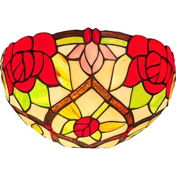 Brilagi - Tiffany Buntglas-Wandleuchte GARLAN 1xE14/40W/230V