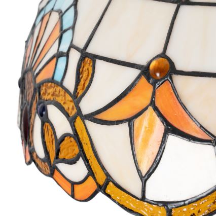 Brilagi - Tiffany-Stehlampe aus Buntglas MIRABELLA 2xE27/60W/230V