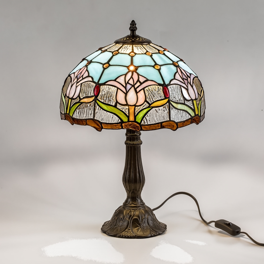 Brilagi - Tiffany-Tischlampe LORAS 1xE27/40W/230V