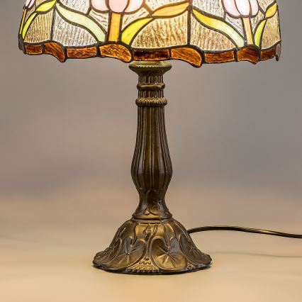 Brilagi - Tiffany-Tischlampe LORAS 1xE27/40W/230V
