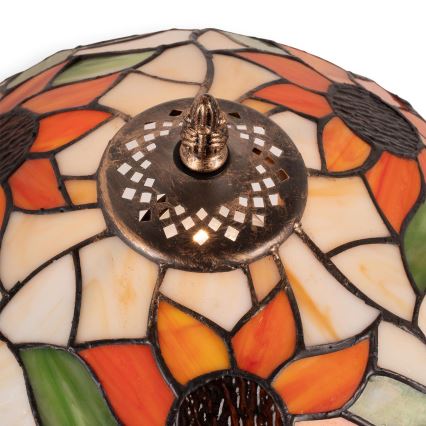 Brilagi - Tiffany-Tischlampe SUNFLOWER 1xE27/60W/230V