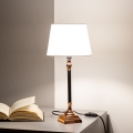 Brilagi - Tischlampe CERIA 1xE14/40W/230V schwarz/kupfer/weiß