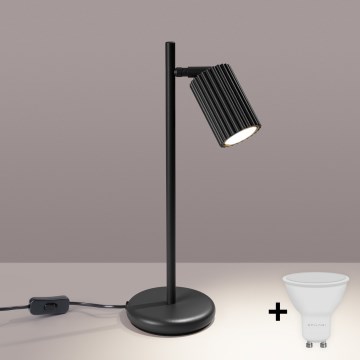 Brilagi - Tischlampe CRESTO 1xGU10/10W/230V schwarz