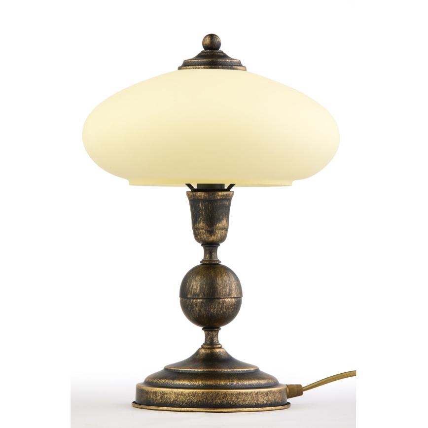 Brilagi - Tischlampe MOLLERO 1xE14/11W/230V Bronze/Patina